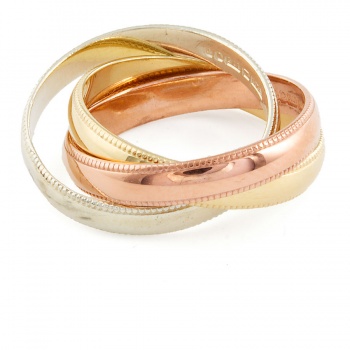 9ct Gold 4,5g Wedding Ring Size J